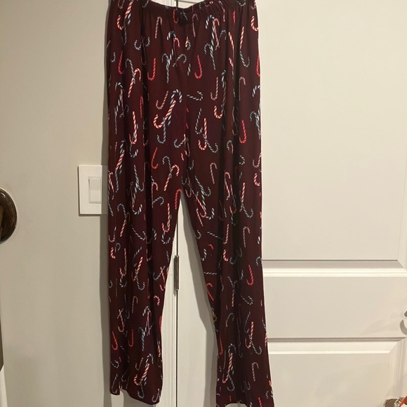 Charter Club Intimates Candy Cane PJ Bottoms - Picture 1 of 8